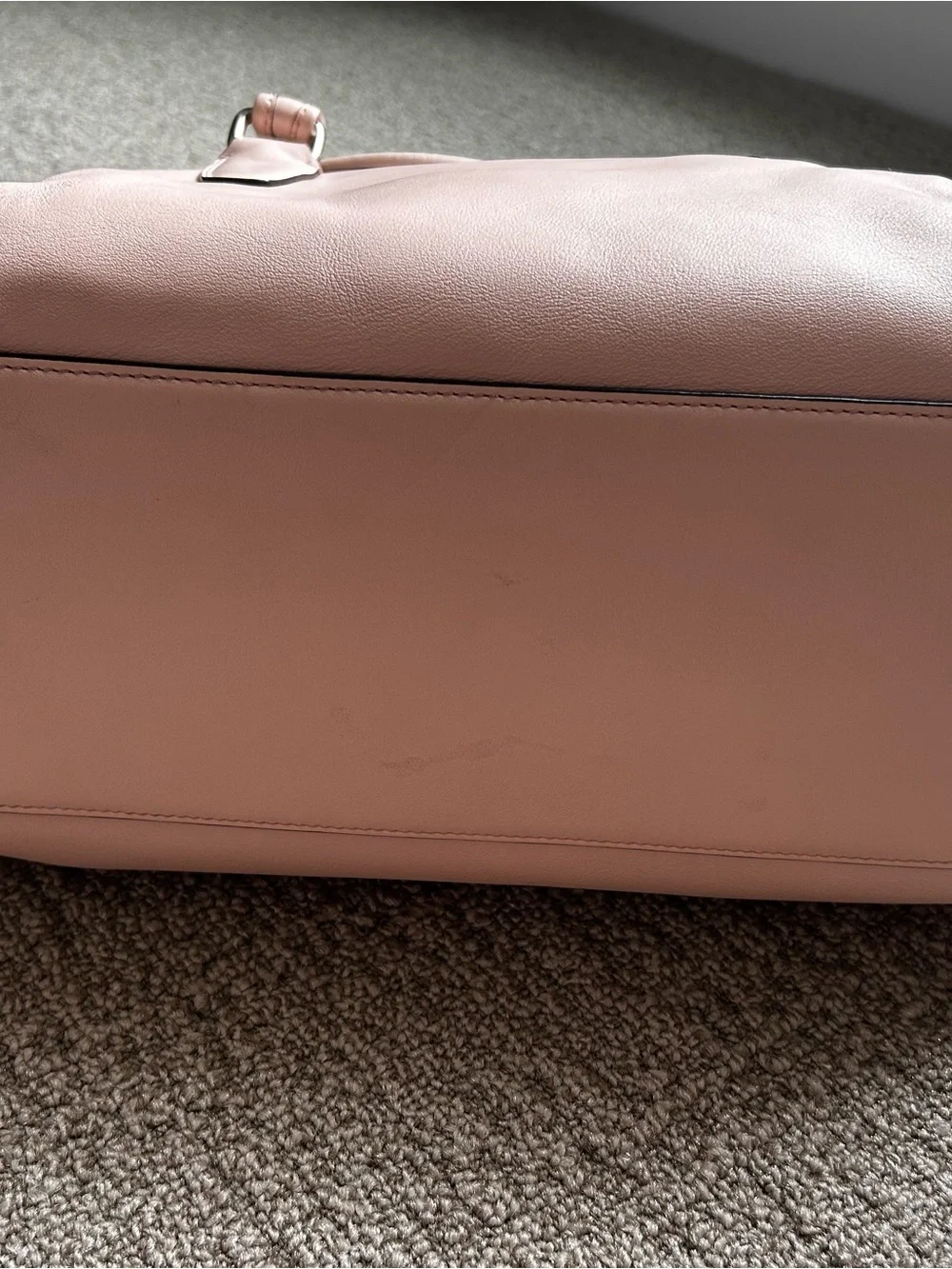 Large Legacy Haley Coach Ballet slipper Pink Leather Satchel